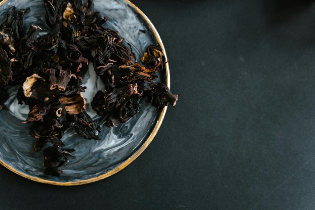 food plate relaxation texture